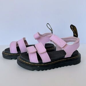 Dr. Martens Kids Pink Sandals